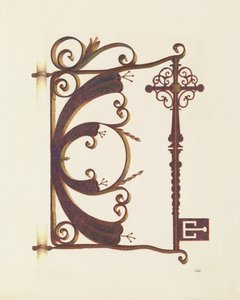 Slotenmakersbord door Joseph L. Boyd