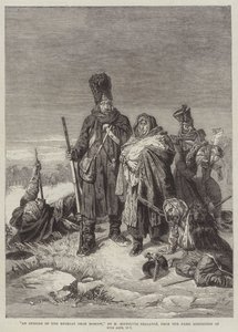 Een Episode van de Terugtocht uit Moskou door Joseph Louis Hippolyte Bellange