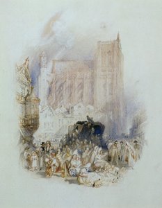 Abbeville door Joseph Mallord William Turner
