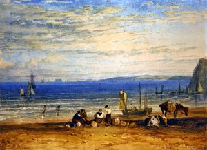 Babbacombe Baai door Joseph Mallord William Turner