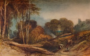 Beeston Castle, Cheshire, c1839, 1938 door Joseph Mallord William Turner