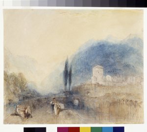 Bellinzona door Joseph Mallord William Turner
