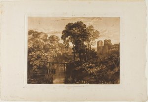 Berry Pomeroy Kasteel, plaat 58 uit Liber Studiorum