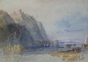 Chateau Hamelin, ca. 1830 door Joseph Mallord William Turner