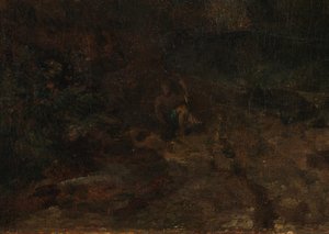 Detail van Ben Lomond Mountains, Schotland: De Reiziger - Vide Ossian