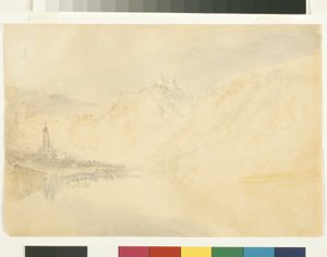 Dieblich aan de Moezel door Joseph Mallord William Turner