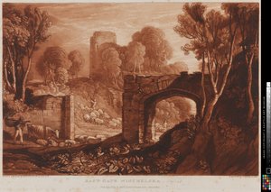 Oostpoort Winchelsea, Sussex door Joseph Mallord William Turner