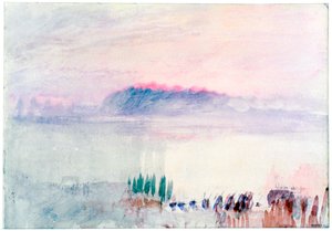 Begrafenis in Lausanne, 1841 door Joseph Mallord William Turner