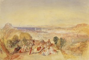 Genua, Italië, c.1851 door Joseph Mallord William Turner