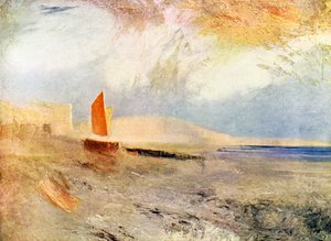 Hastings, 19e eeuw 1910 door Joseph Mallord William Turner