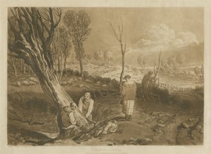 Heggen en greppels, ca. 1860