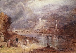 Heidelberg door Joseph Mallord William Turner