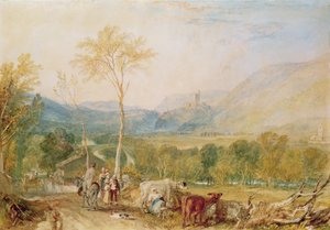 Hornby Kasteel door Joseph Mallord William Turner
