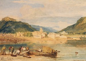 Inverary, Loch Fyne, Argyllshire, c.1802 door Joseph Mallord William Turner