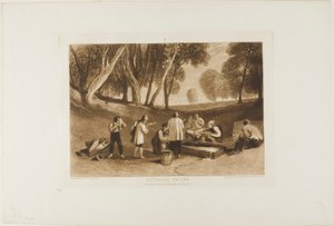 Jeugdige Streken, plaat 22 uit Liber Studiorum door Joseph Mallord William Turner