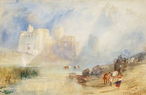 Kidwelly Castle, Carmarthenshire door Joseph Mallord William Turner