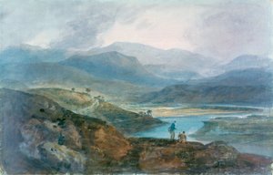 Meer, Schotland, 1801-1802 door Joseph Mallord William Turner