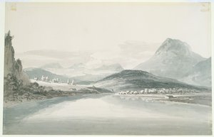 Meer van Klöntal, naar John Robert Cozens