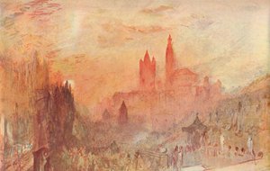 Lausanne, 1909 door Joseph Mallord William Turner