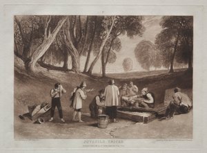 Liber Studiorum: Jeugdige streken door Joseph Mallord William Turner