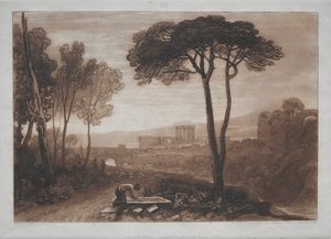 Liber Studiorum: Scène in de Campagna door Joseph Mallord William Turner