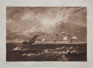 Liber Studiorum: De Leider Zeegezicht door Joseph Mallord William Turner