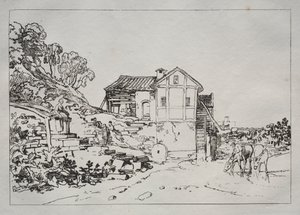Watermolen door Joseph Mallord William Turner