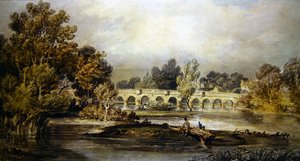 Maidenhead Bridge door Joseph Mallord William Turner