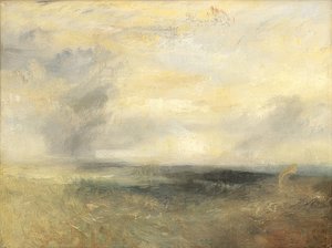 Margate (?) vanaf zee door Joseph Mallord William Turner