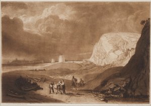 Martello Torens Bij Bexhill, Sussex, 1811 door Joseph Mallord William Turner