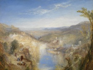 Modern Italië - De Pifferari door Joseph Mallord William Turner