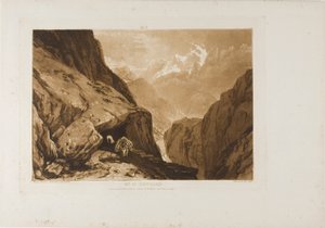 Mount Saint Gothard, plaat 9 uit Liber Studiorum