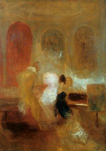 Muziekfeest, East Cowes Castle, ca. 1835