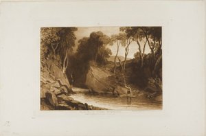 Bij Blair Athol, plaat 30 uit Liber Studiorum door Joseph Mallord William Turner