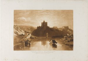 Norham Castle, plaat 57 uit Liber Studiorum