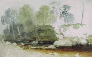 Op de Washburn: Een studie, ca. 1815