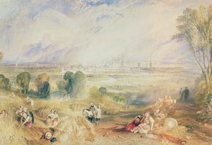 Oxford vanuit North Hinksey door Joseph Mallord William Turner