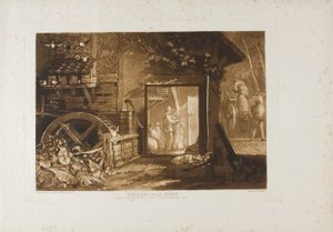 Pembury Mill, Kent, plaat 12 uit Liber Studiorum door Joseph Mallord William Turner