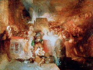 Pilatus wast zijn handen, 1830 door Joseph Mallord William Turner