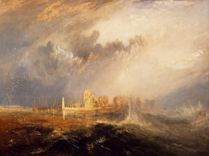 Quillebeuf, monding van de Seine door Joseph Mallord William Turner