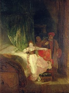 Rembrandts dochter, 1827 door Joseph Mallord William Turner