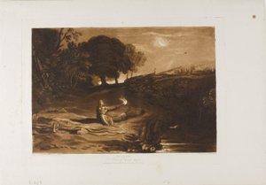 Rispah, plaat 46 uit Liber Studiorum door Joseph Mallord William Turner