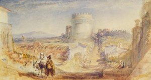 Rome, het graf van Cecilia Metella, c.1824