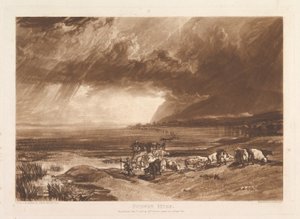 Solway Moss Liber Studiorum, deel XI, plaat 52, 1 januari 1816 door Joseph Mallord William Turner