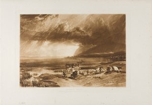 Solway Moss, plaat 52 uit Liber Studiorum door Joseph Mallord William Turner