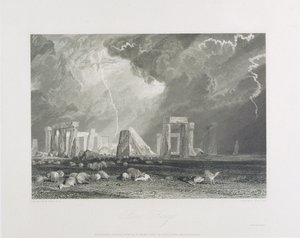 Stonehenge, 1829 door Joseph Mallord William Turner