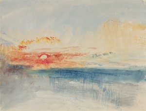 Zonsondergang door Joseph Mallord William Turner