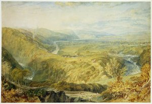 De Bocht van Lune, kijkend naar Hornby Castle