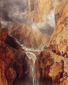 De Duivelsbrug door Joseph Mallord William Turner