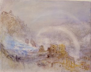 De watervallen van de Rijn bij Schaffhausen